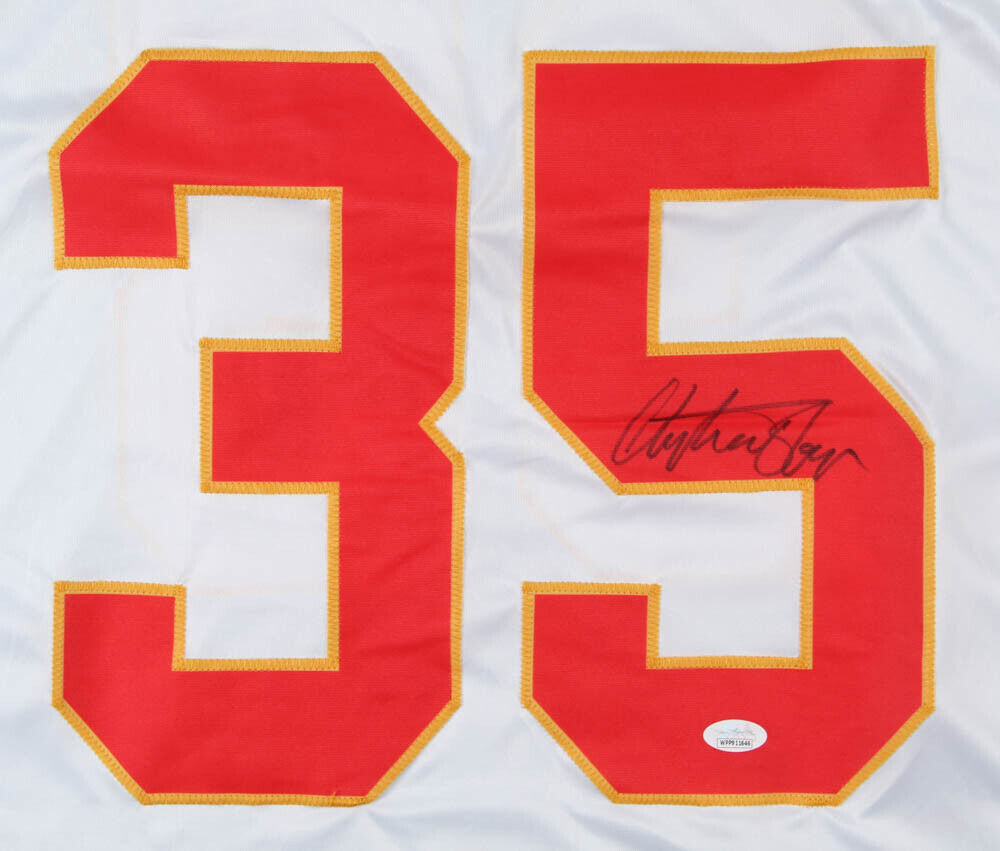 RSA Garrison Hearst Signed San Francisco Red Football Jersey (JSA)