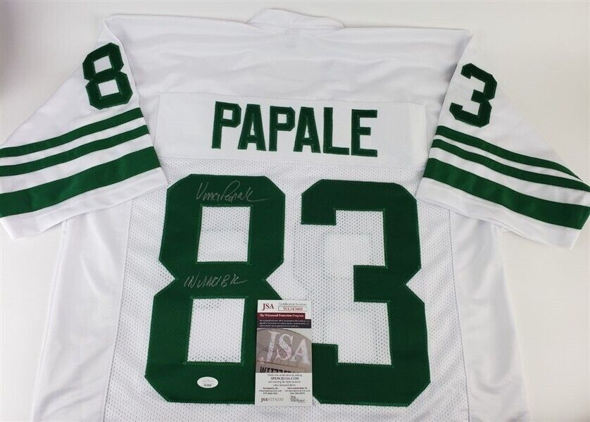 Vince Papale Philadelphia Eagles Autographed Kelly Green Throwback Jersey -  JSA Authenticated - Dynasty Sports & Framing