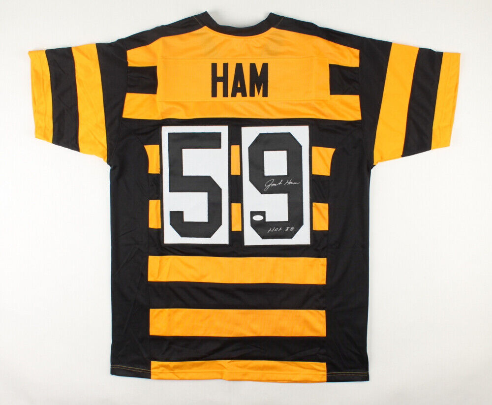 Donnie Shell HOF Signed/Inscribed Steelers Custom Jersey JSA 160494