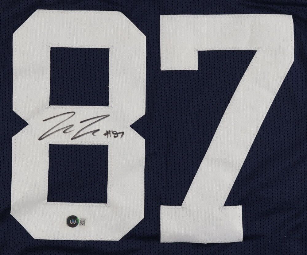 Micah Parsons Navy Penn State Nittany Lions Autographed Nike Game Jersey  with Linebacker U Inscription