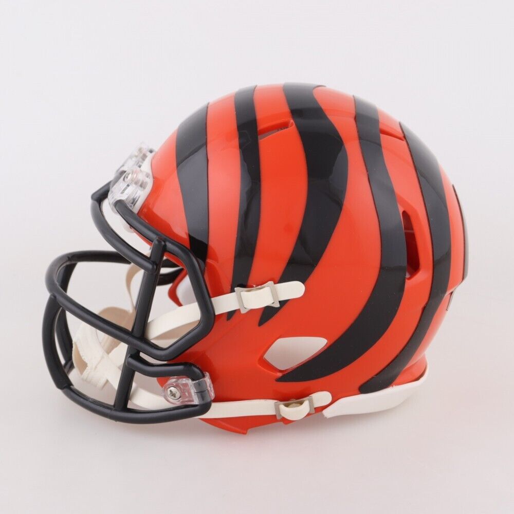 Daxton dax Hill Signed Cincinnati Bengals Speed Authentic Helmet Beckett  Coa