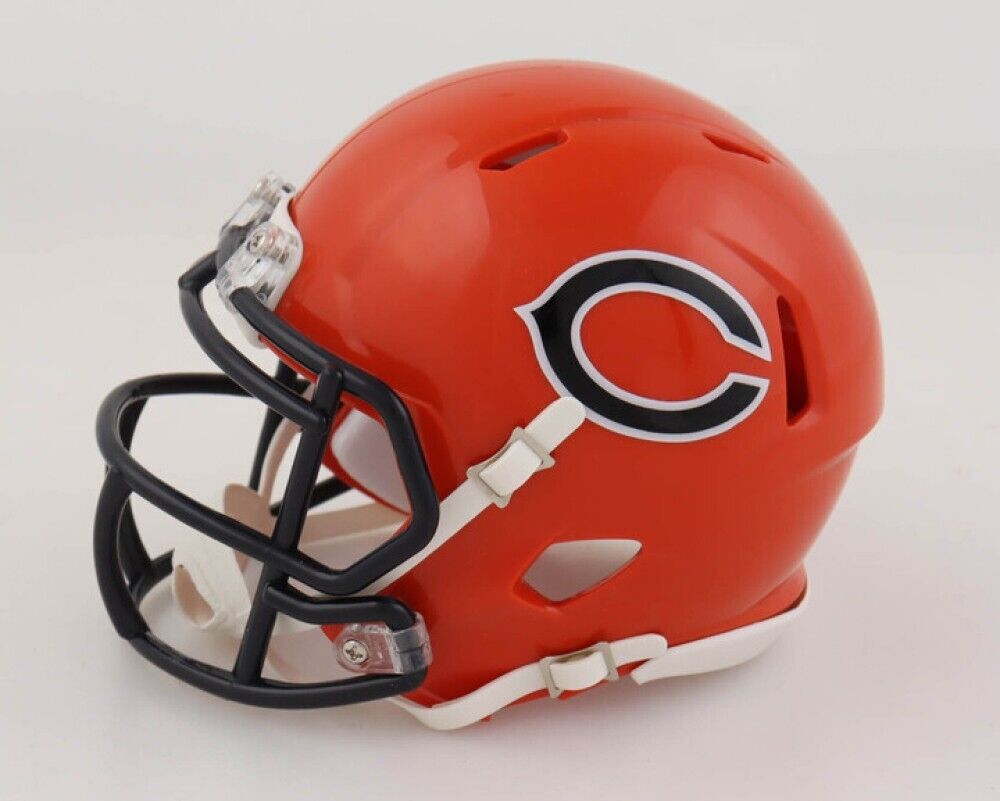 Riddell Chicago Bears Alternate (Orange) Mini Helmet - The Baseball Card  King, Inc.