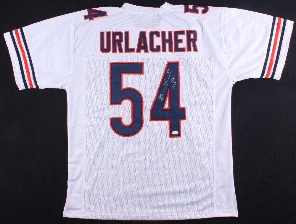 Chicago Bears Brian Urlacher Signed Custom Pro Style Blue