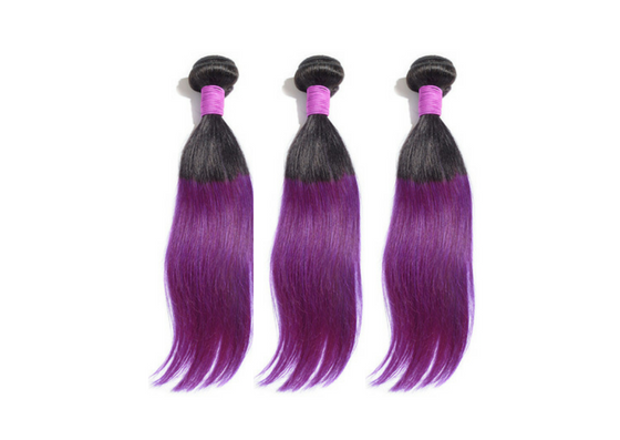 Ombre Black 1b Dark Purple Hair Extensions