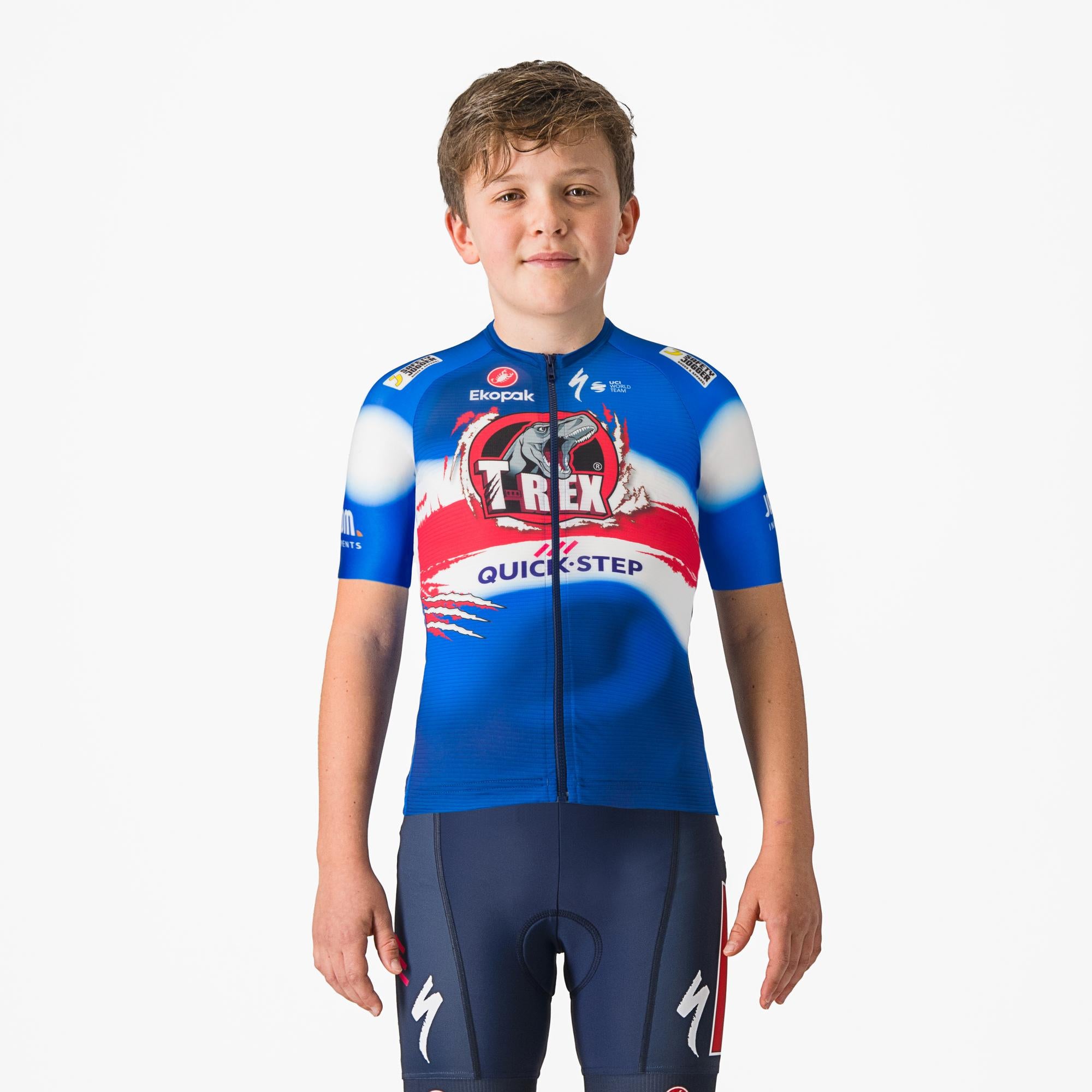 Saddleback Castelli Soudal Quick-Step Vuelta Aero Kid's Jersey | FREE Delivery over £20 + FREE Returns + Extra 15% off First Order.