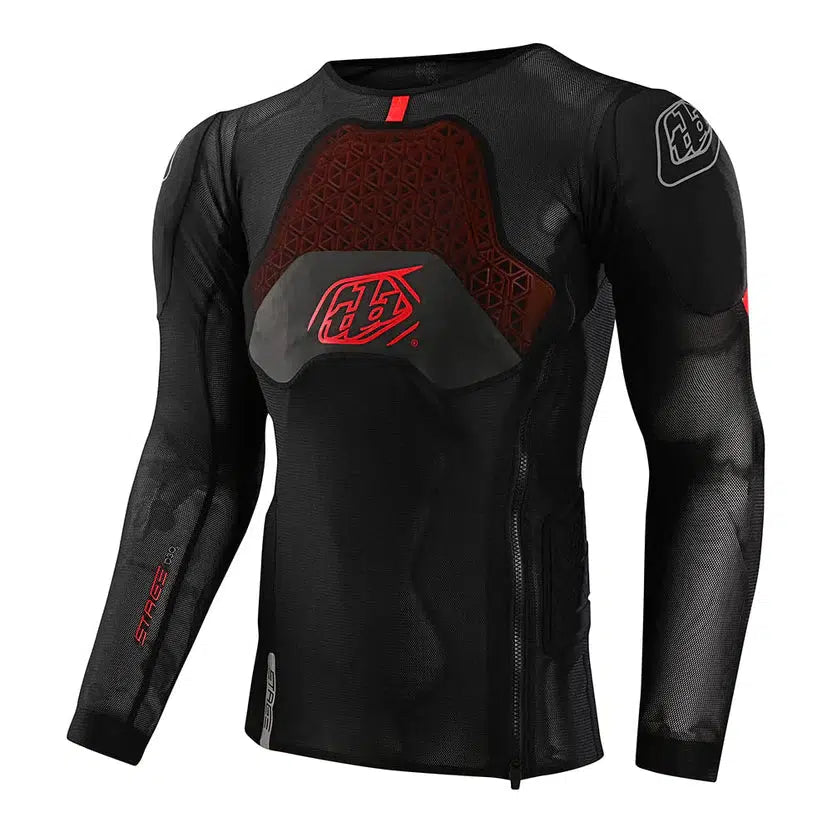 Saddleback Troy Lee Designs Stage Ghost D30 Long Sleeve Base Layer - Solid - Black / S | FREE Delivery over £20 + FREE Returns + Extra 15% off First Order
