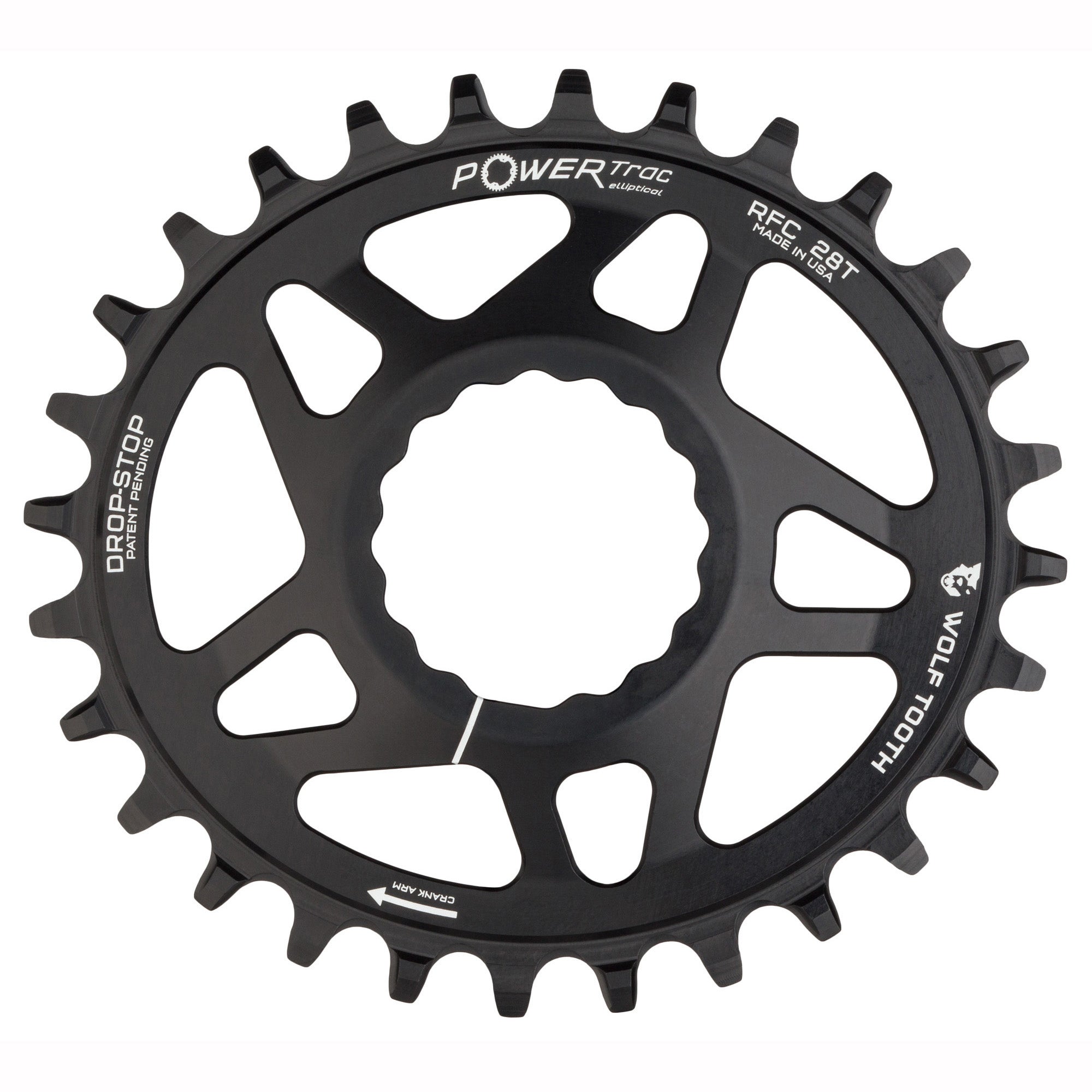 Saddleback Wolf Tooth Elliptical Direct Mount Chainring for Race Face Cinch | FREE Delivery over £20 + FREE Returns + Extra 15% off First Order.