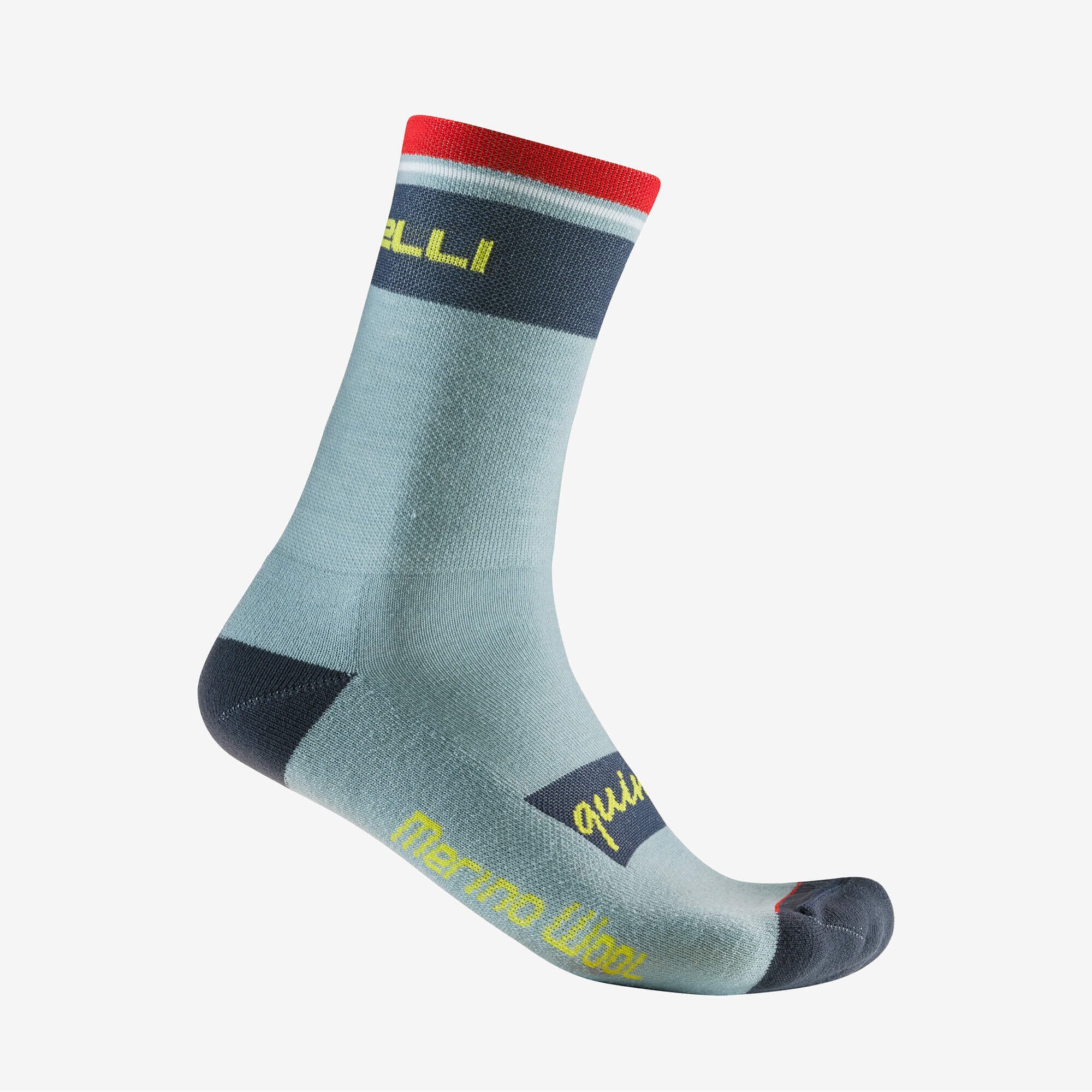 Saddleback Castelli Quindici Soft Merino 15 Socks | FREE Delivery over £20 + FREE Returns + Extra 15% off First Order.