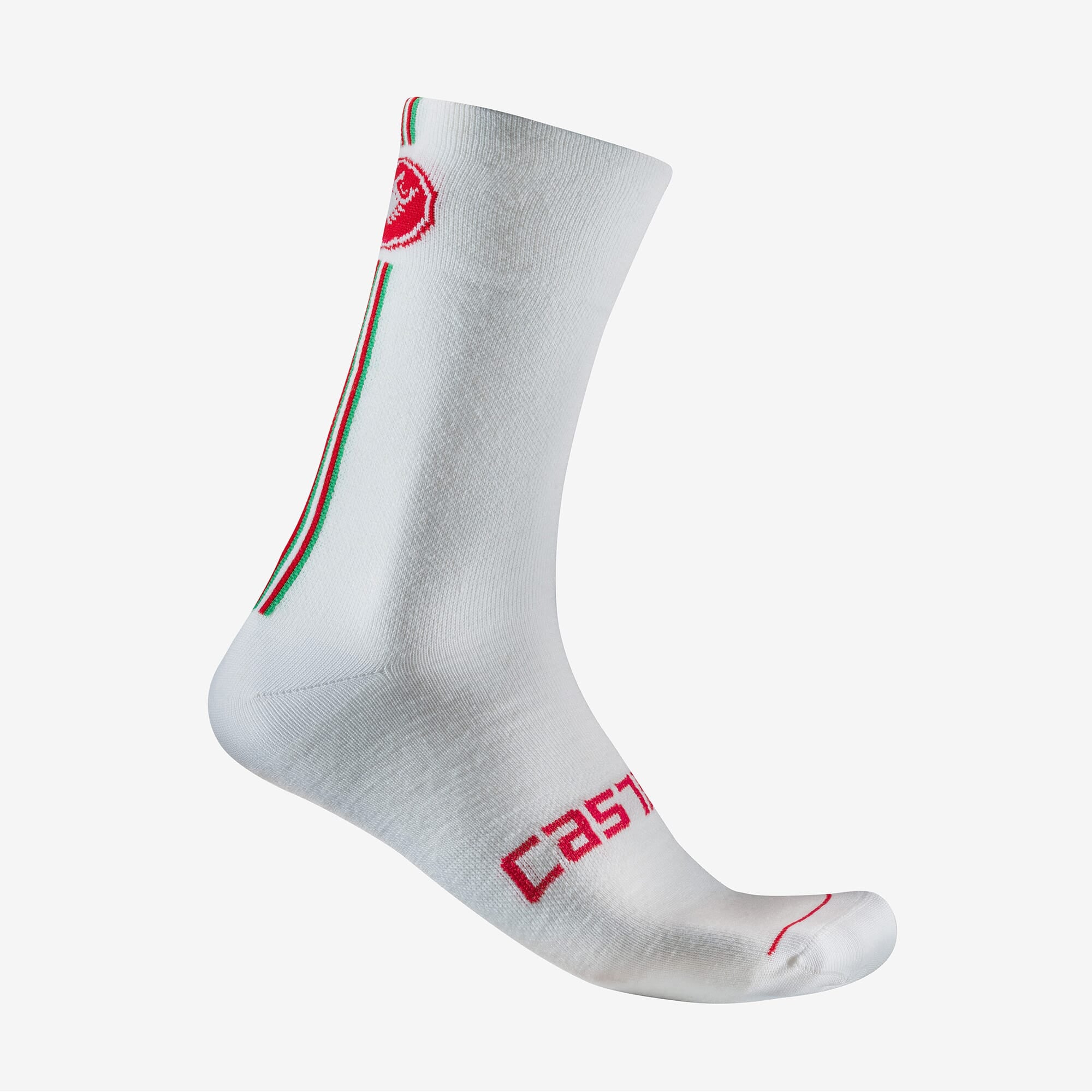 Saddleback Castelli Racing Stripe 18 Socks | FREE Delivery over £20 + FREE Returns + Extra 15% off First Order.