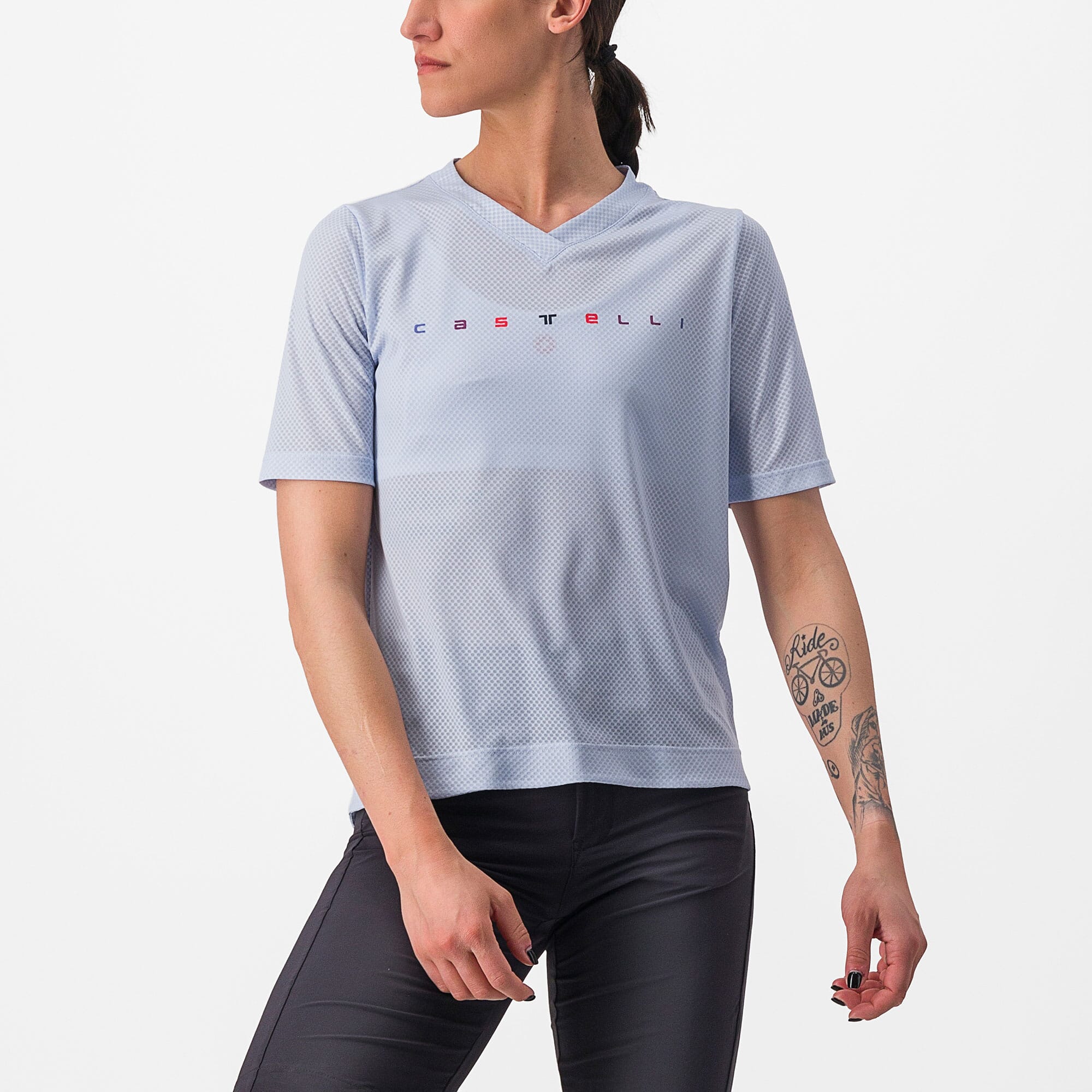 Saddleback Castelli Trail Tech 2 Women's T-Shirt | FREE Delivery over £20 + FREE Returns + Extra 15% off First Order.