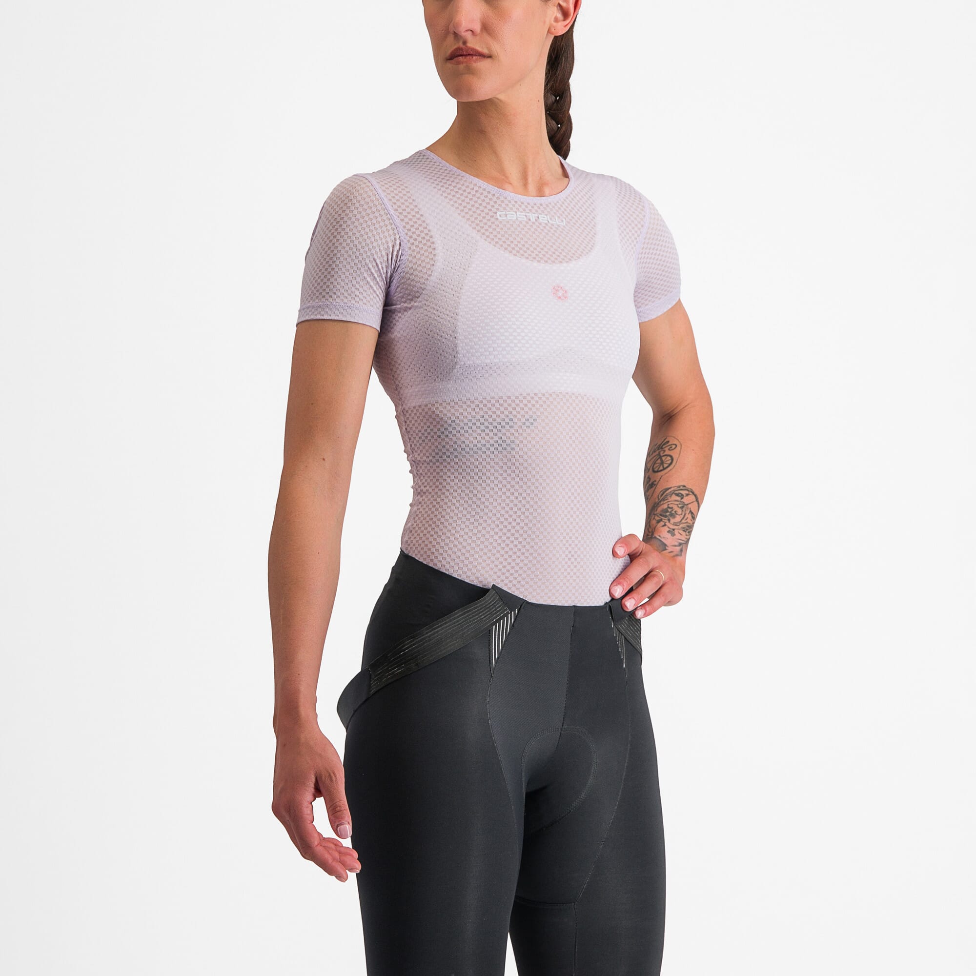 Saddleback Castelli Pro Mesh Women's Short Sleeve Base Layer | FREE Delivery over £20 + FREE Returns + Extra 15% off First Order.