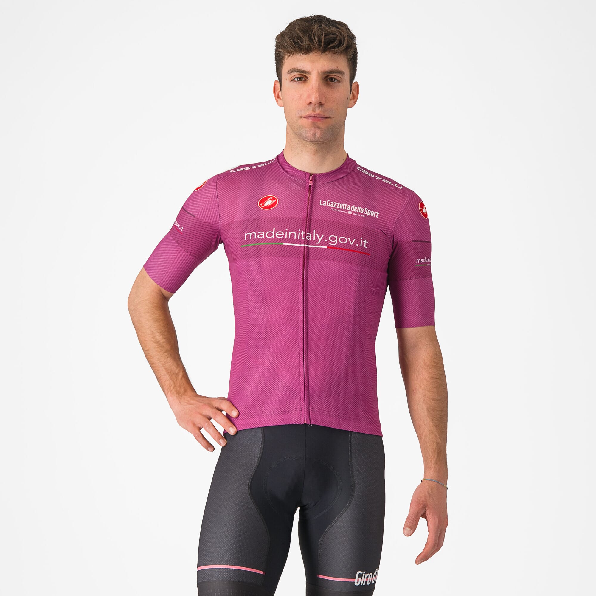 Saddleback Castelli #Giro107 Classification Jersey | FREE Delivery over £20 + FREE Returns + Extra 15% off First Order.