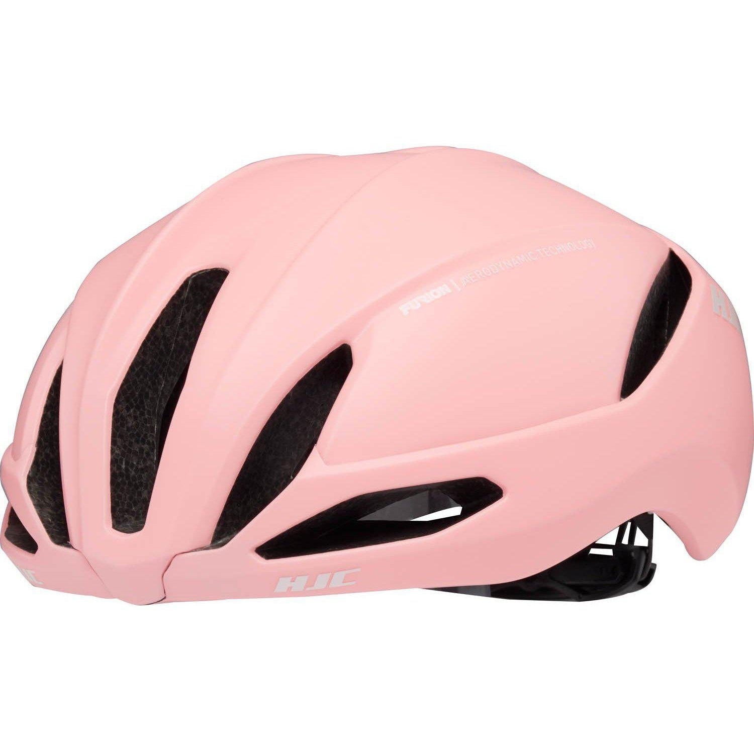 pink road bike helmet