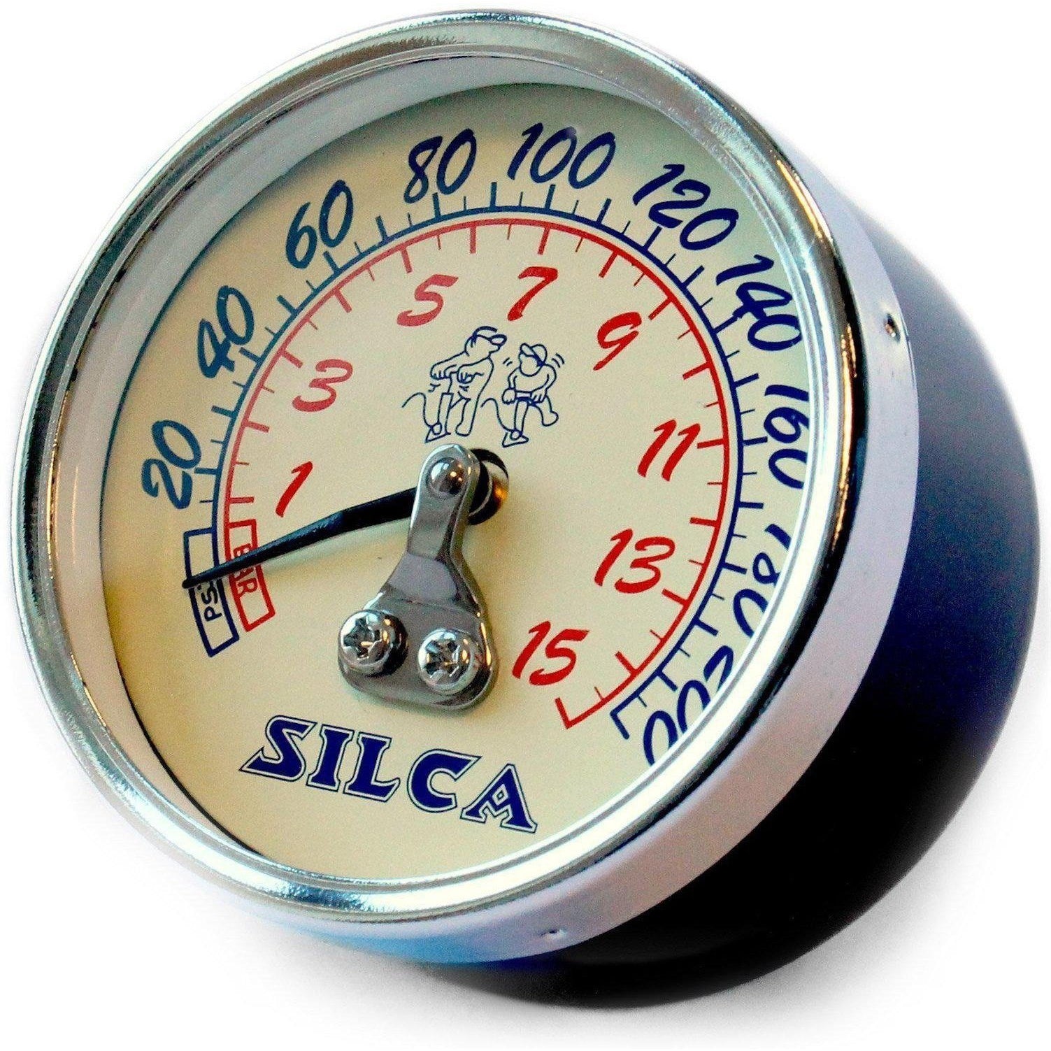 Saddleback Silca 210psi Replacement Gauge for Pista and SuperPista | FREE Delivery over £20 + FREE Returns + Extra 15% off First Order.