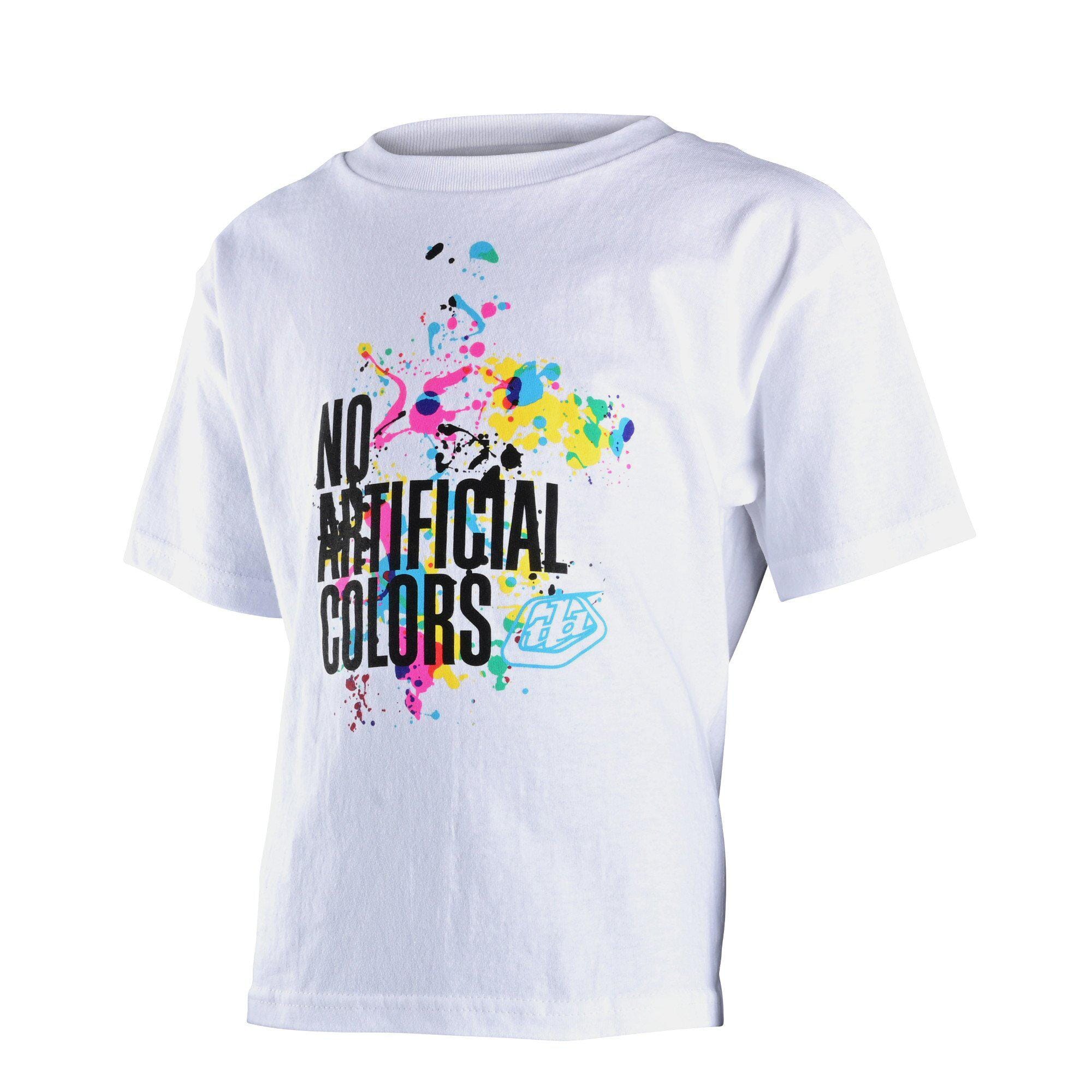 Saddleback Troy Lee Designs 40th Holiday No Artificial Colors Youth Short Sleeve T-Shirt | FREE Delivery over £20 + FREE Returns + Extra 15% off First Order.