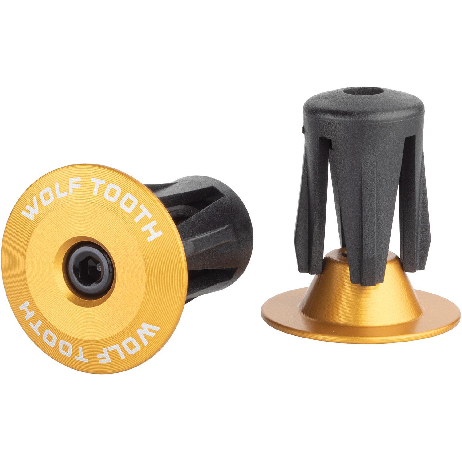 Saddleback Wolf Tooth Alloy Bar End Plugs | FREE Delivery over £20 + FREE Returns + Extra 15% off First Order.