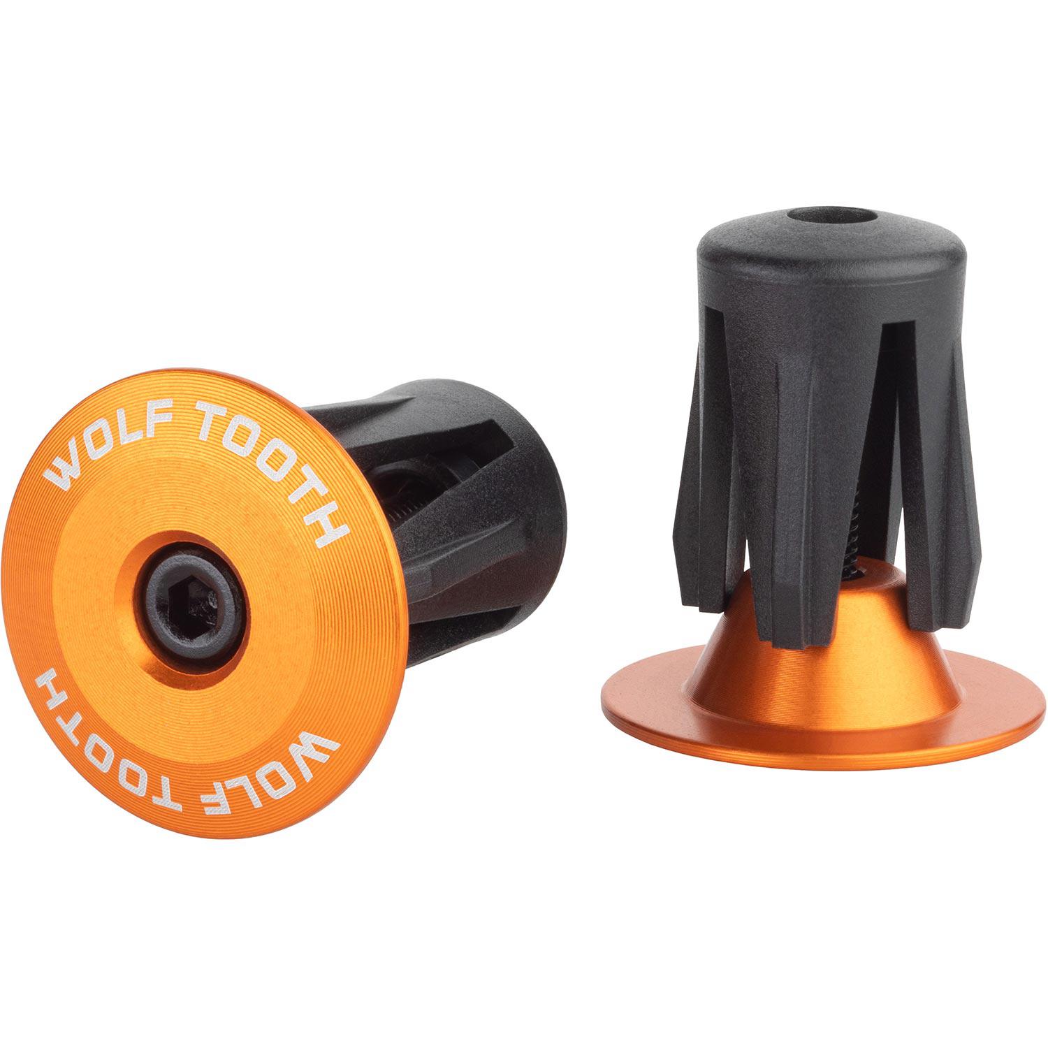 Saddleback Wolf Tooth Alloy Bar End Plugs | FREE Delivery over £20 + FREE Returns + Extra 15% off First Order.