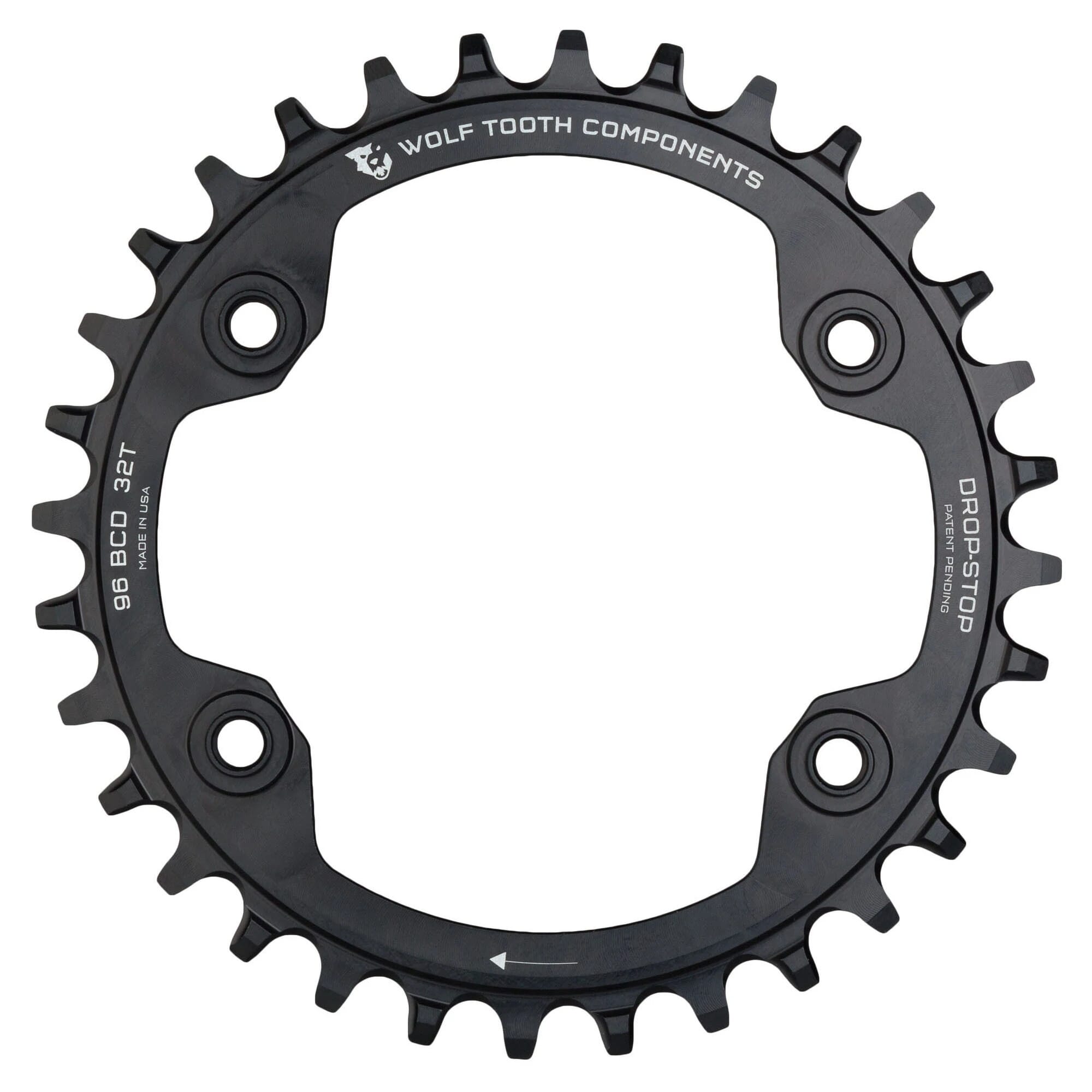 Saddleback Wolf Tooth 96 BCD Chainring for Shimano | FREE Delivery over £20 + FREE Returns + Extra 15% off First Order.