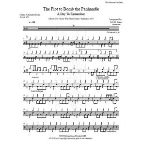 Live Wire - Mötley Crüe - Drum Sheet Music - DrumScoreWorld.com –  DrumSetSheetMusic