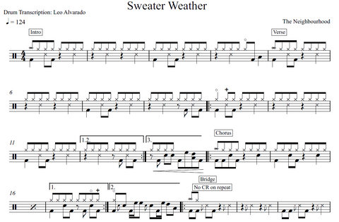 The Neighbourhood - Sweater Weather Sheets by Gabriel Piano