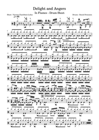 Shadow Boxing - Parkway Drive - Drum Sheet Music - DrumScoreWorld