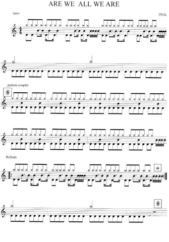 Pretending (arr. COPYDRUM) Sheet Music | Eric Clapton | Drums