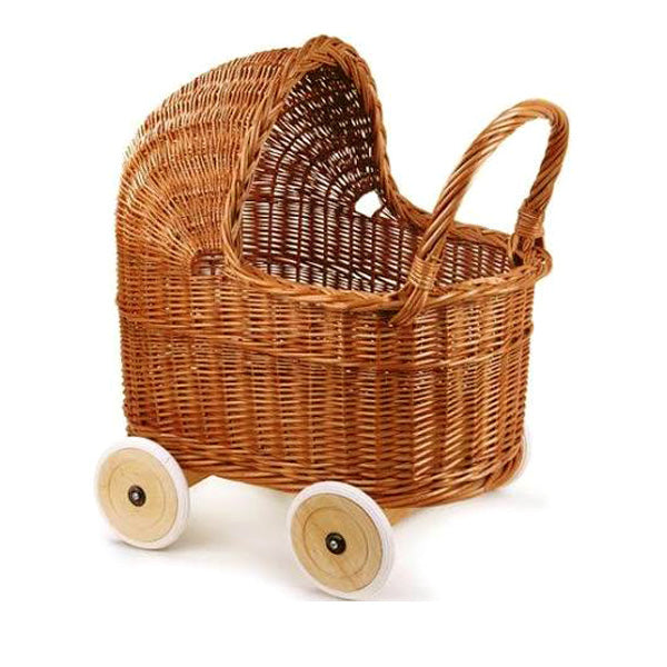 toy wicker pram