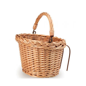 rattan bicycle basket