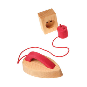 wooden toy iron