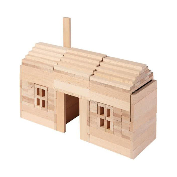 Nieuw Kapla 280 Piece Wooden Building Set - Art Book RED – Elenfhant HC-97