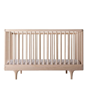 raw wood crib