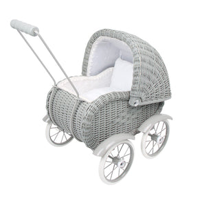 grey baby pram