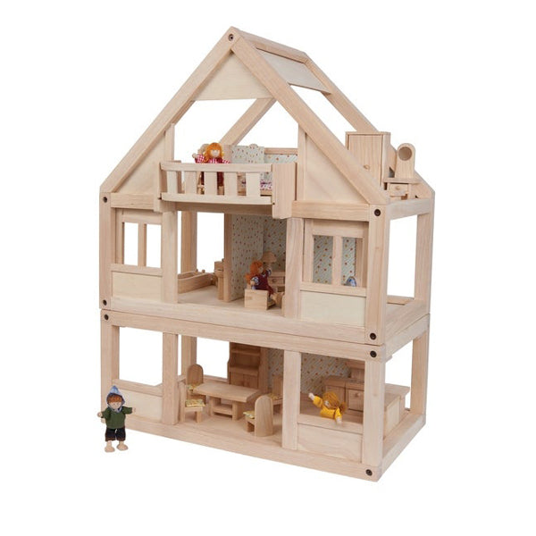 plan toys wooden dollhouse