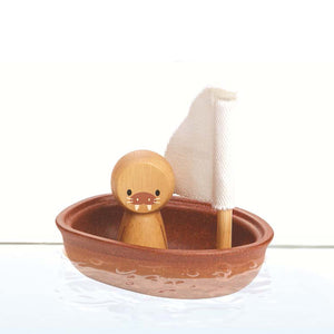 plan toys sailing boat