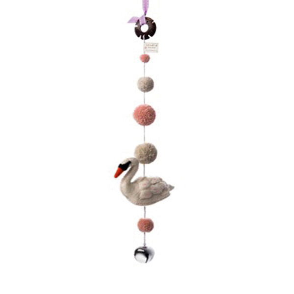 rabat Fabrikant ihærdige Sew Heart Felt Decorative Pom Pom Mobile - Odette Swan – Elenfhant