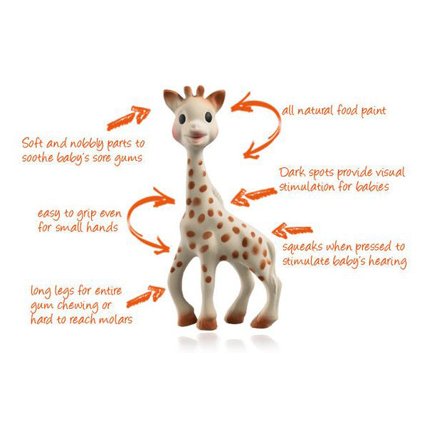 baby giraffe teething toy
