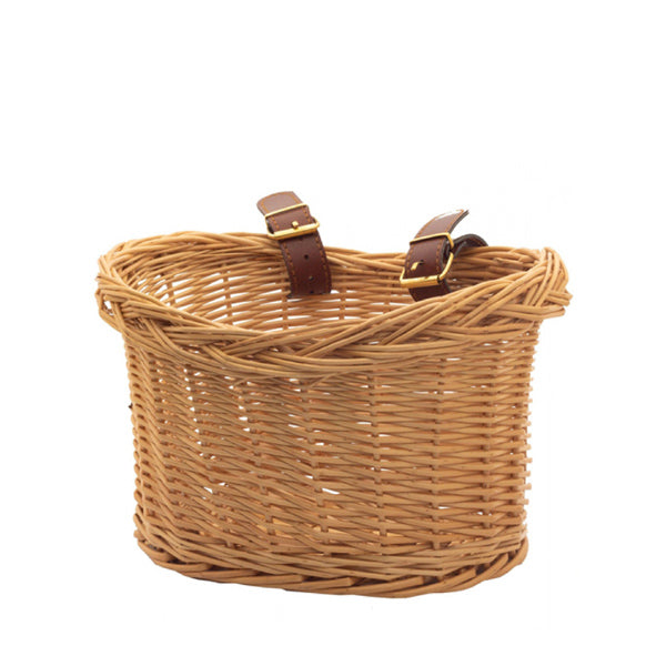 rattan bike basket