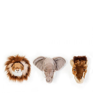 soft animal heads wall