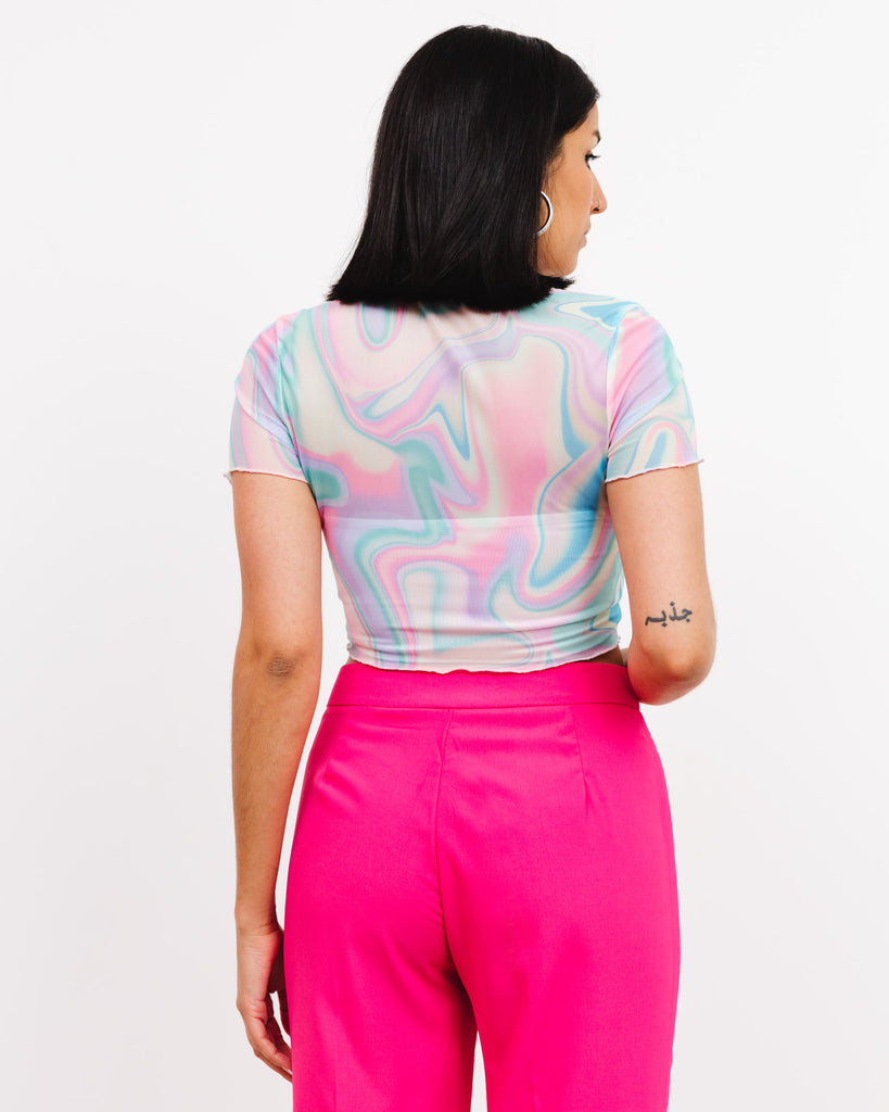 Batik Shirt in Pastellfarben - Broke + Schön