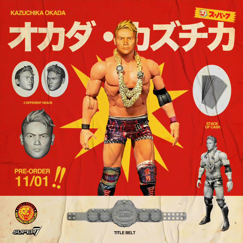 japanese pro wrestling action figures