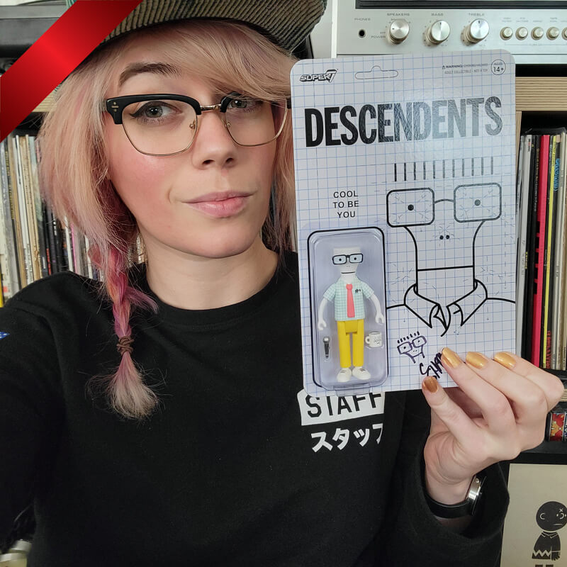 Descendents ReAction Figure - Milo (Cool To Be You) - Super7 Gift Guide