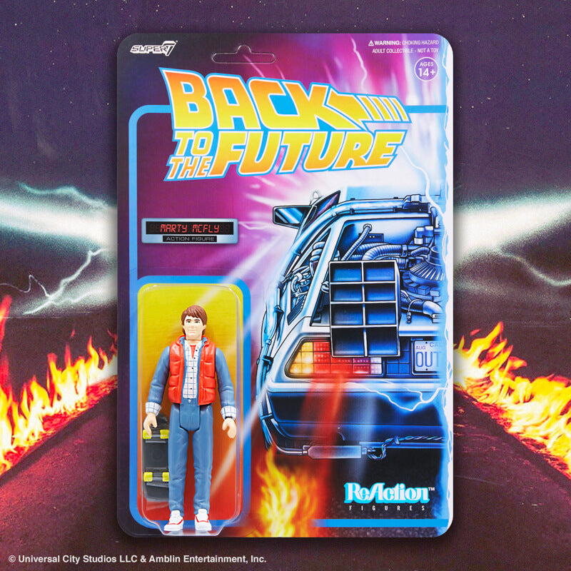 Back to the Future ReAction Figure Wave 2 - Marty McFly - Super7 Gift Guide