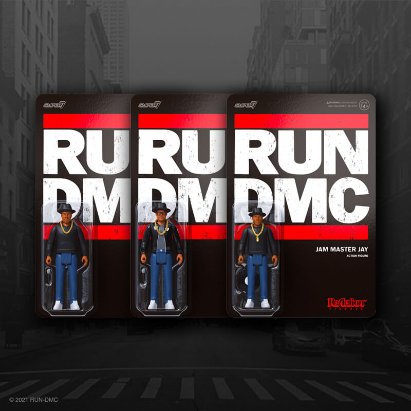 RUN DMC ReAction Figures - Set of 3 - Super7 Gift Guide