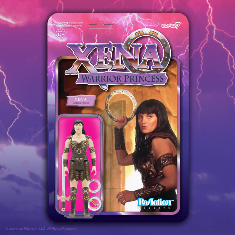 Xena: Warrior Princess ReAction Figure Wave 1 - Xena - Super7 Gift Guide
