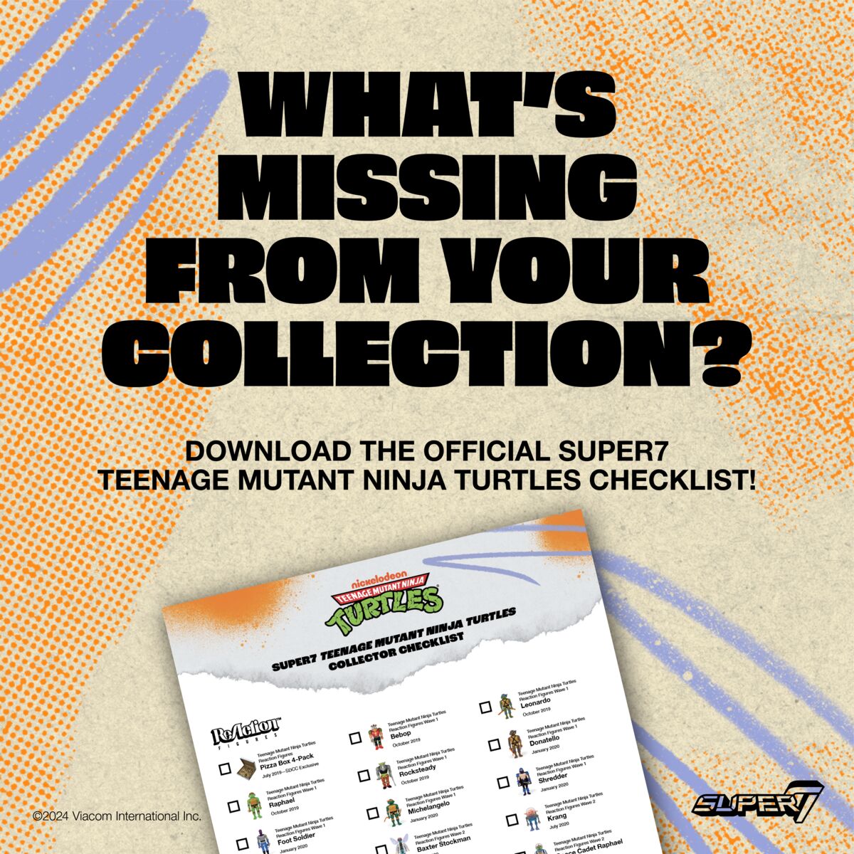 Download the Teenage Mutant Ninja Turtles Checklist