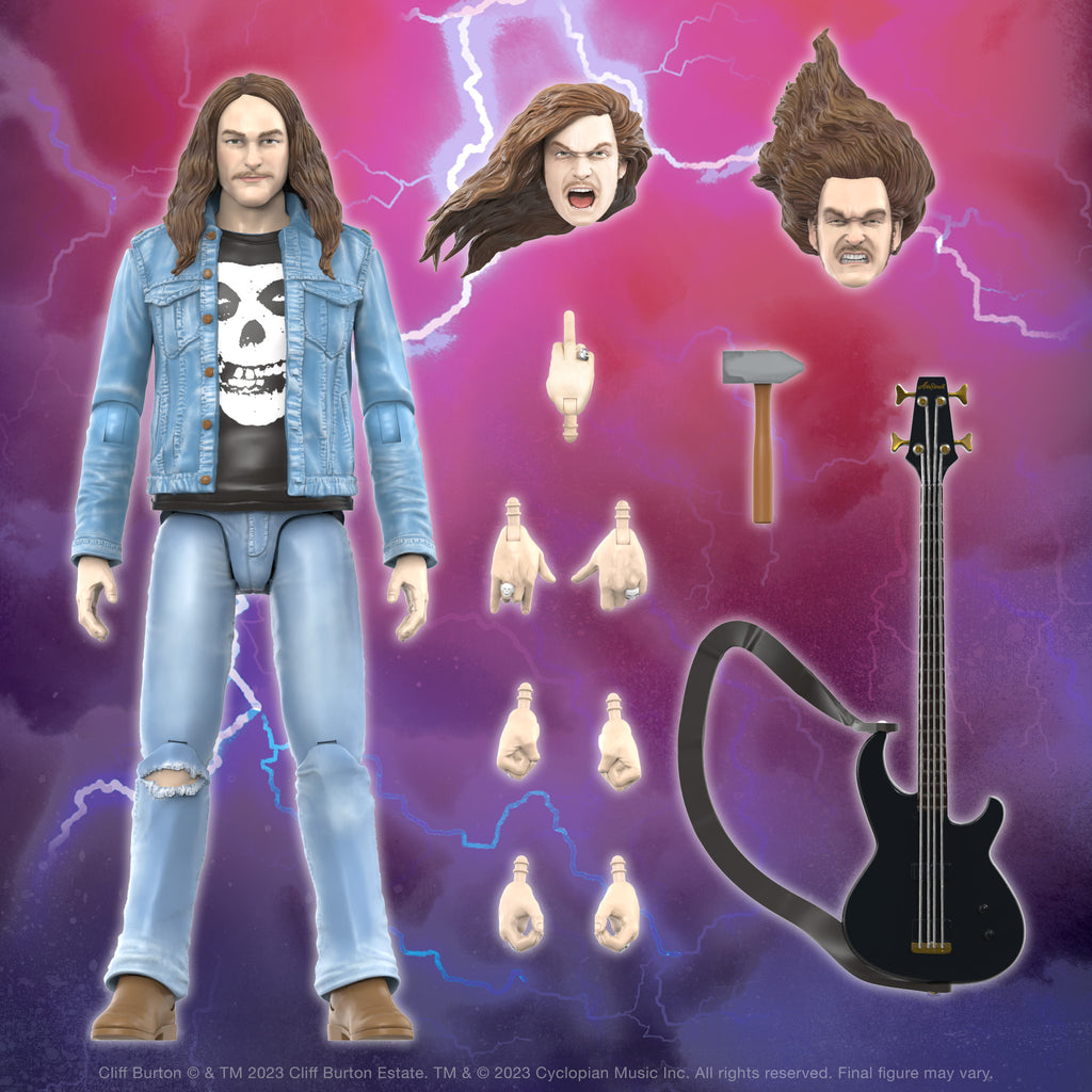 Super7 Cliff Burton Figure