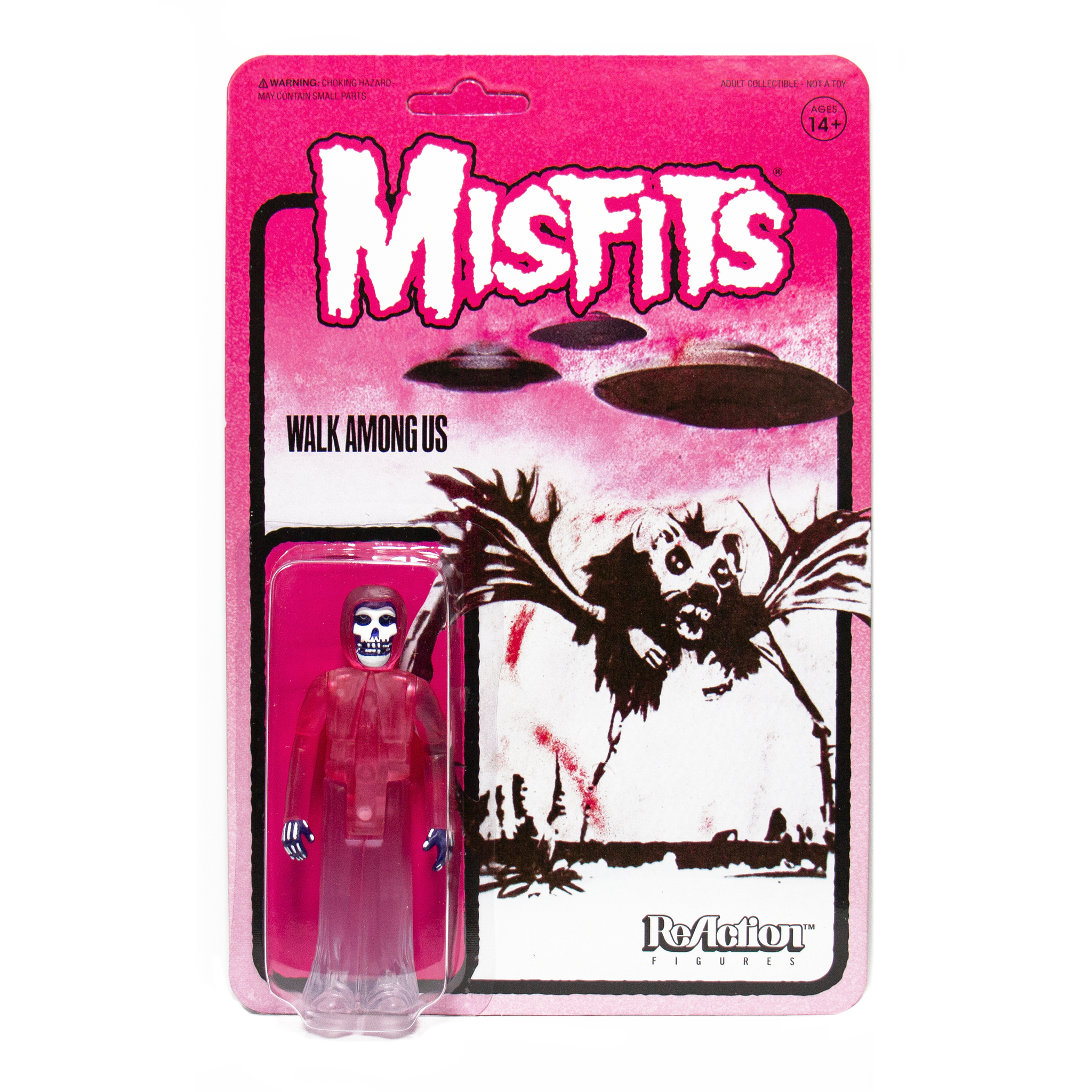 Misfits Reaction Figure Fiend Walk Among Us Pink Super7