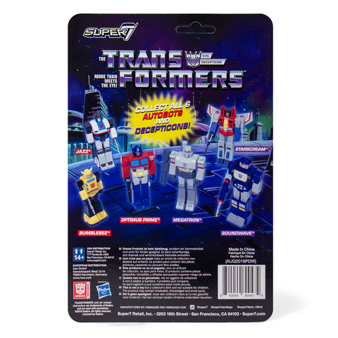 transformers reaction figures