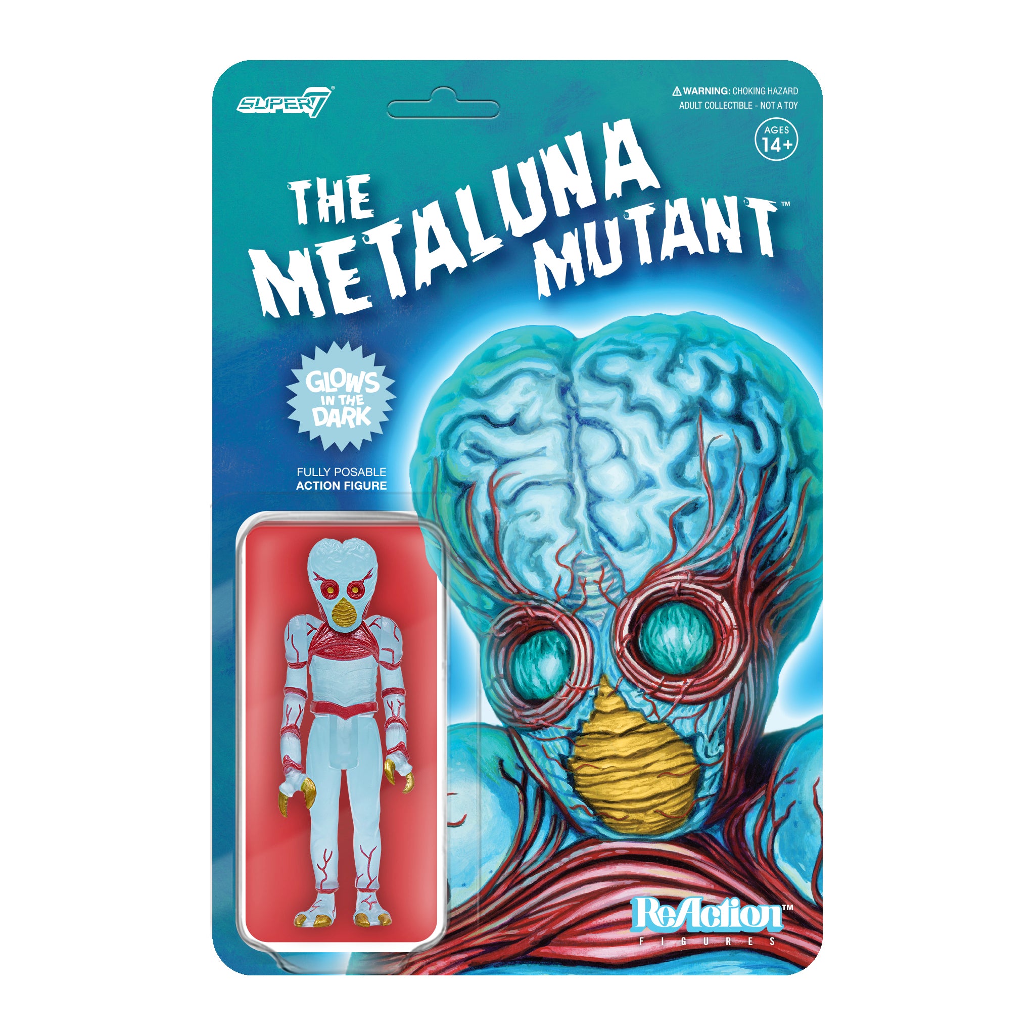 Image of The Metaluna Mutant ReAction Figure - Original (Blue Glow)