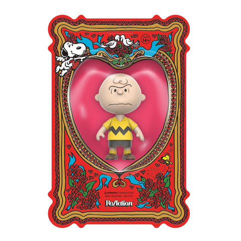 Peanuts ReAction Figures - I Hate Valentine's Day Charlie Brown - Super7 Valentine's Day Gift Guide